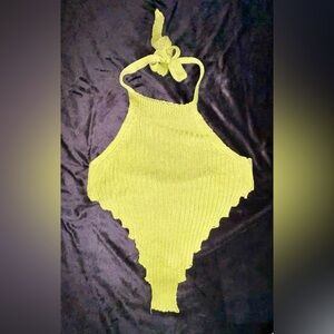 Bella Bella Knit Halter Top